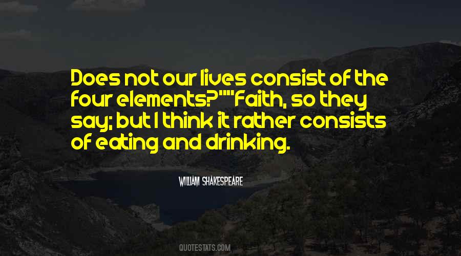 Quotes About Eating And Drinking #283880