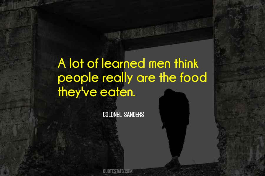 Quotes About Eaten #1251466