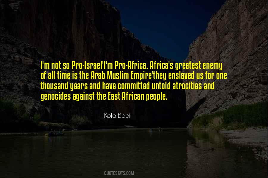 Quotes About East Africa #1387730