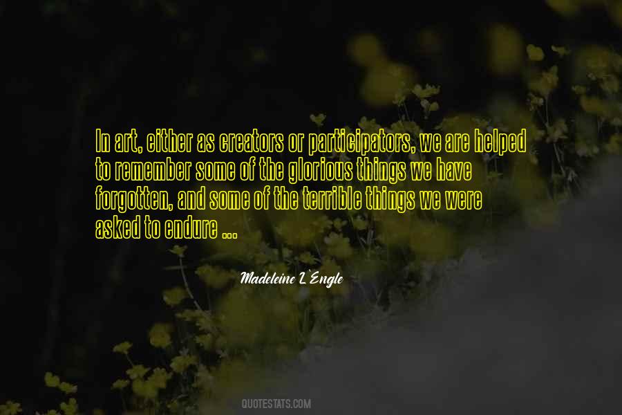 L Engle Quotes #102392