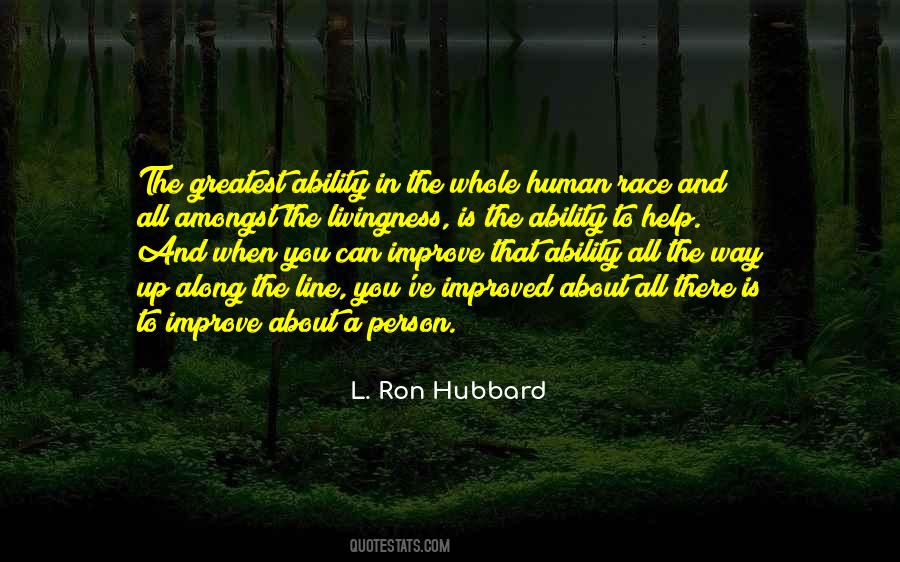 L'ron Hubbard Quotes #195483