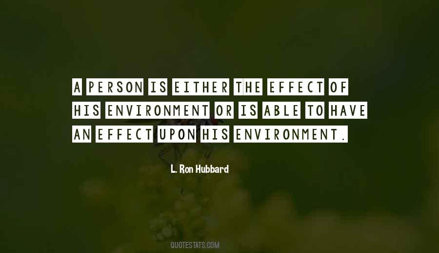 L'ron Hubbard Quotes #307546