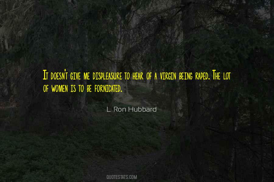 L'ron Hubbard Quotes #33379