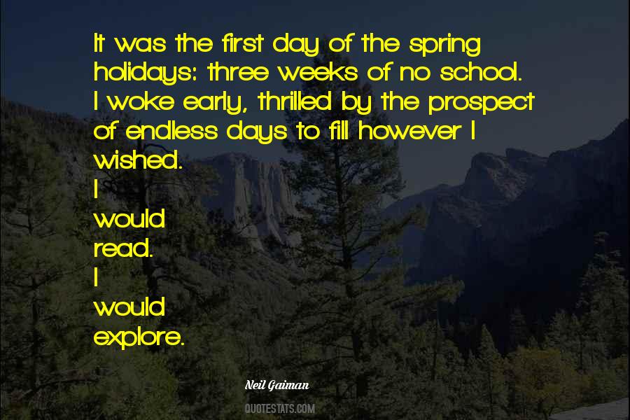 Quotes About Early School Days #1159907
