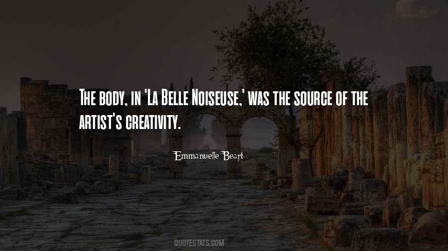 La Belle Noiseuse Quotes #310311