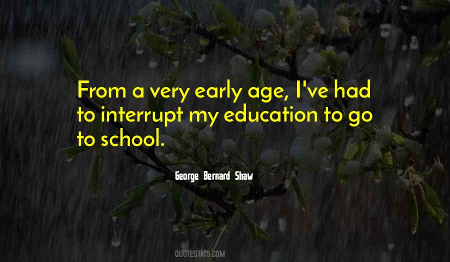 Quotes About Early Education #1738235