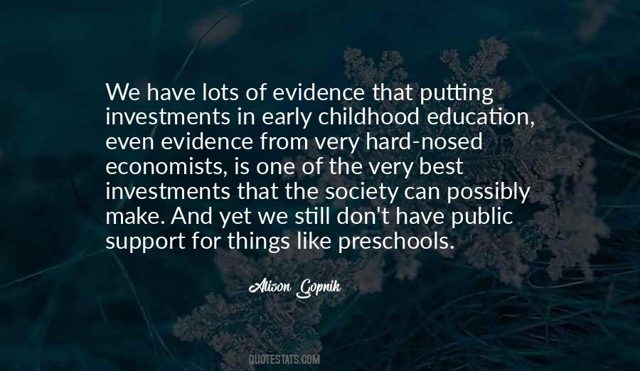 Quotes About Early Education #282356