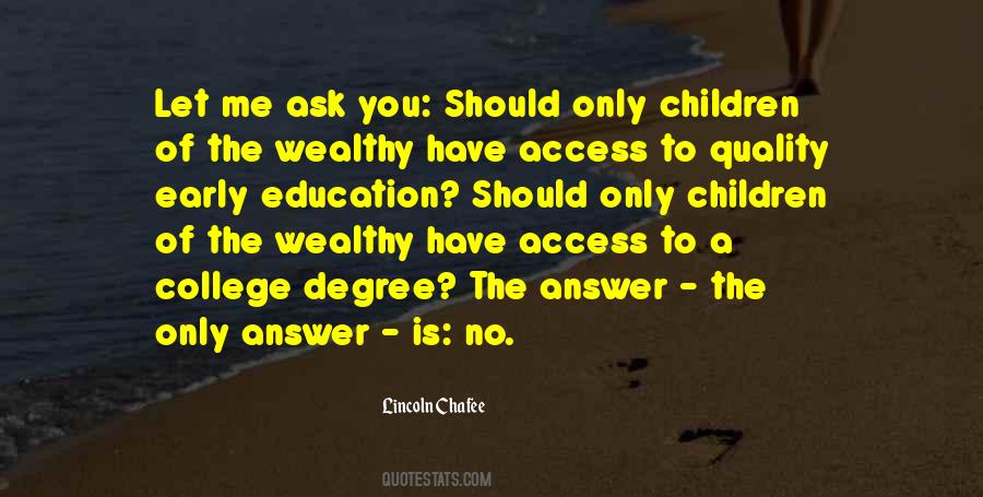 Quotes About Early Education #32039