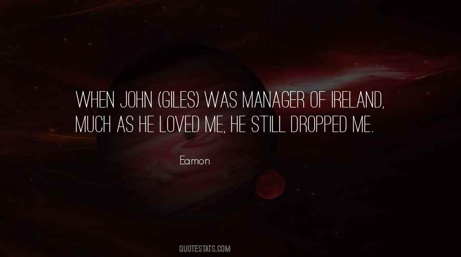 Quotes About Eamon #169205