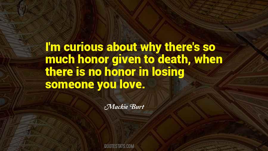 Quotes About Dying With Honor #1468740