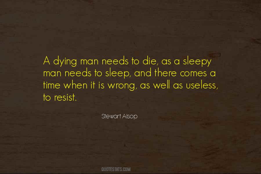 Quotes About Dying Man #174370