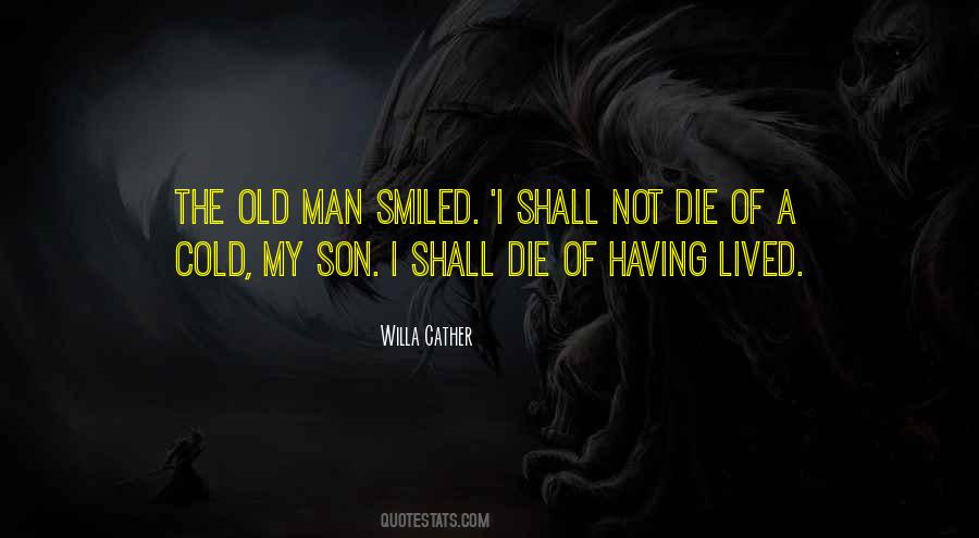 Quotes About Dying Man #534020