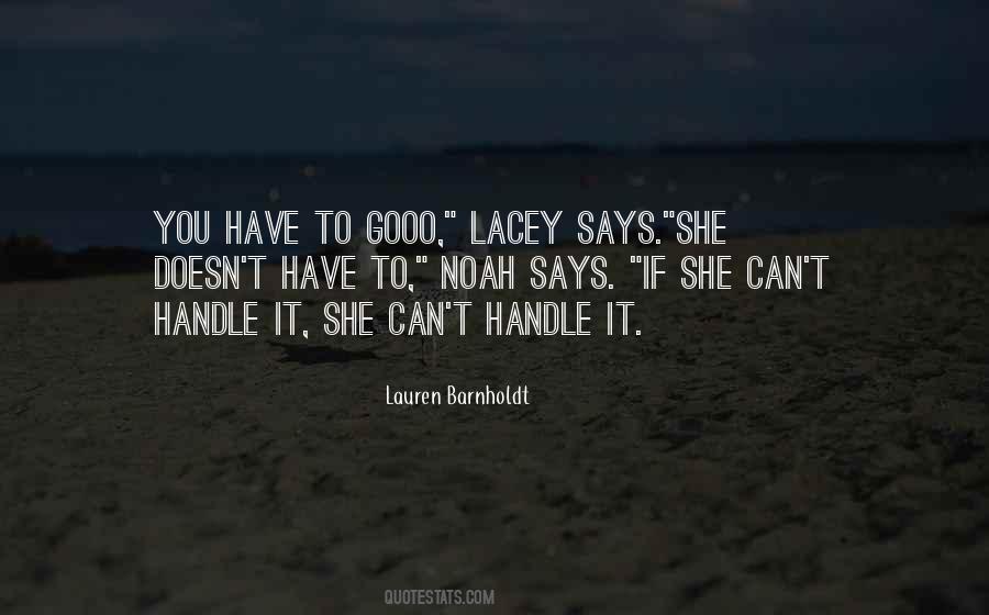 Lacey Quotes #1616748