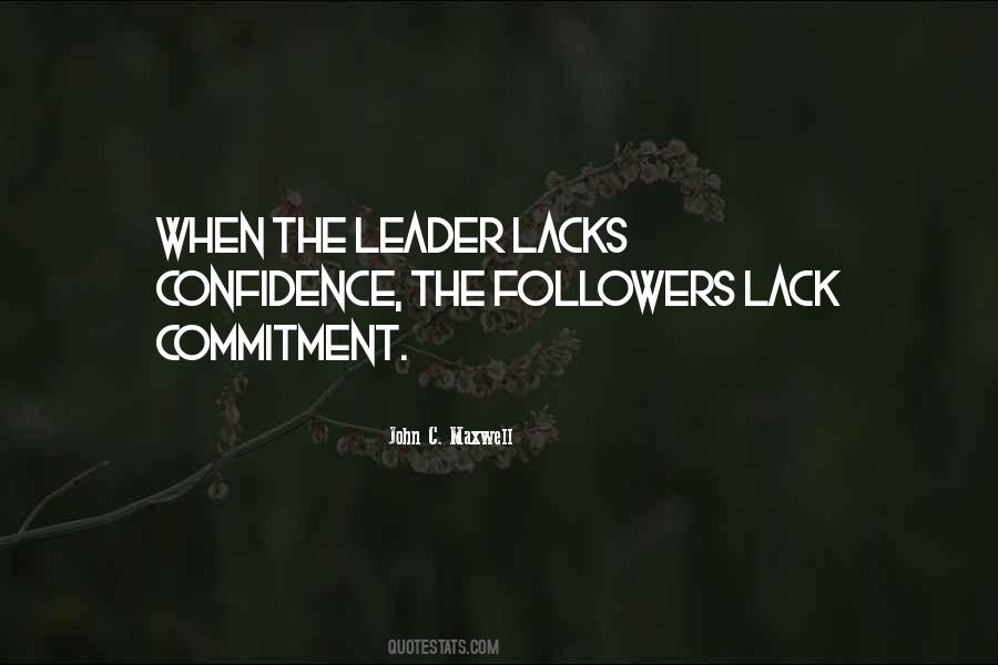 Lack Of Commitment Quotes #1293253