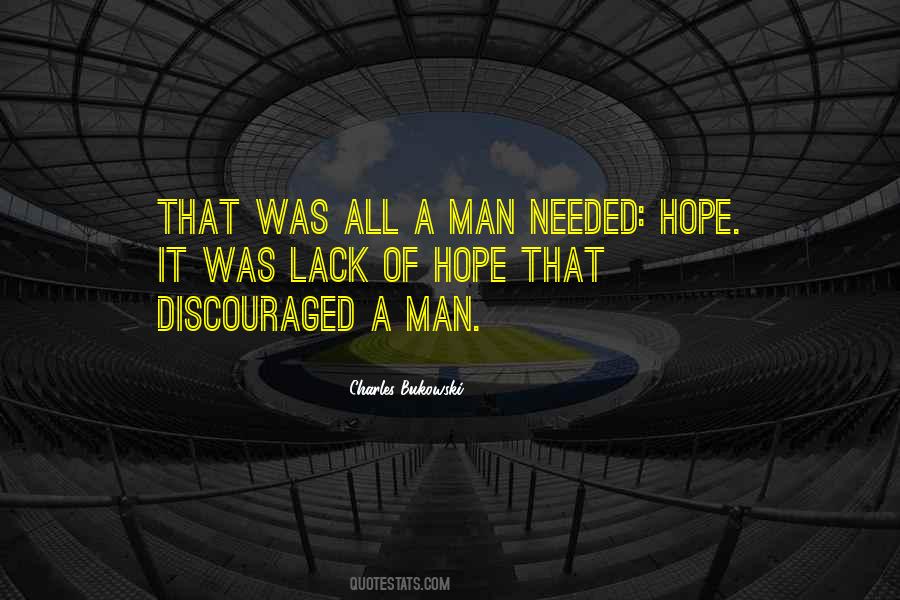 Lack Of Hope Quotes #360549