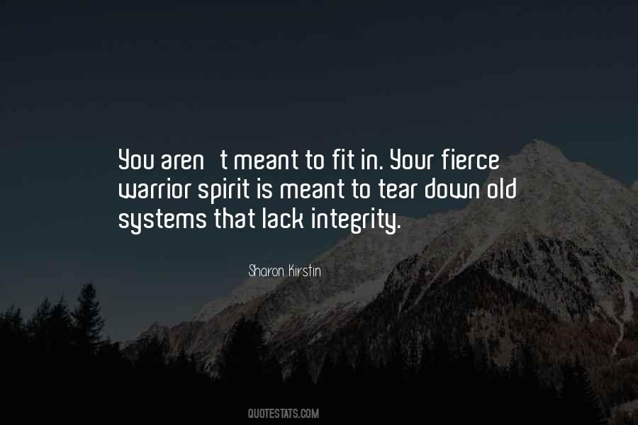 Lack Of Integrity Quotes #1308126