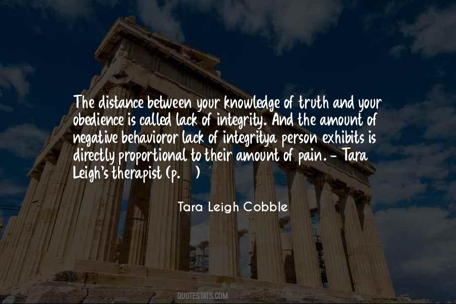 Lack Of Integrity Quotes #1392612