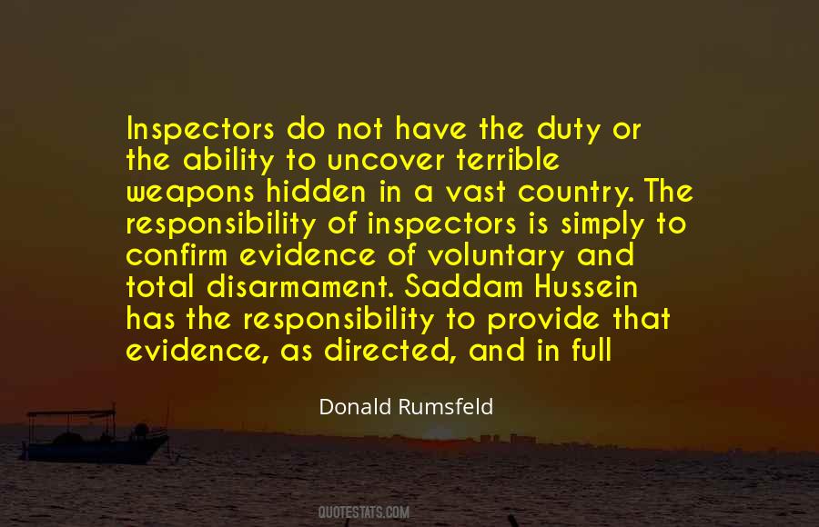 Quotes About Duty And Responsibility #1673433