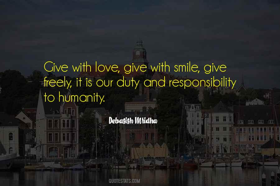 Quotes About Duty And Responsibility #798993