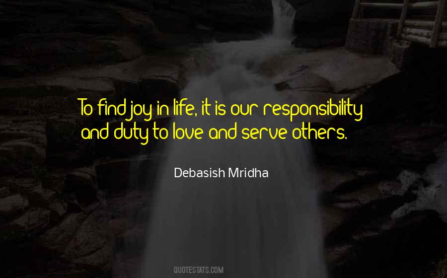 Quotes About Duty And Responsibility #801123
