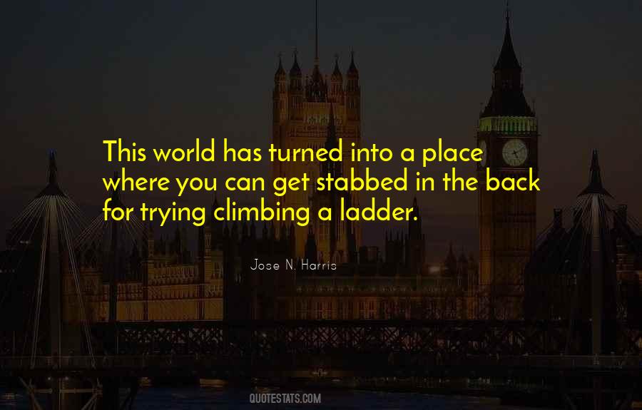Ladder Climbing Quotes #295126