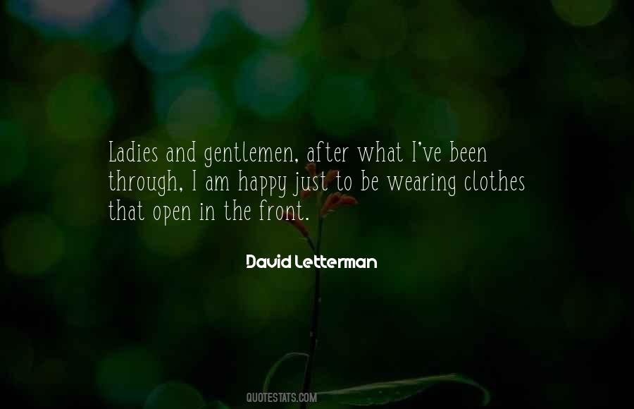 Ladies And Gentleman Quotes #437848