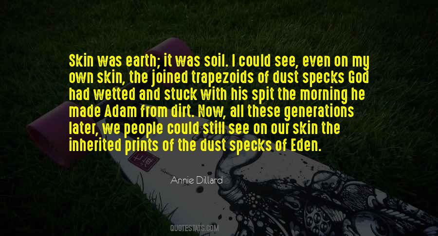 Quotes About Dust And Dirt #1038579