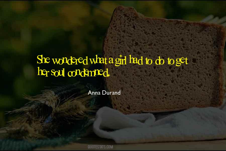 Quotes About Durand #1146580