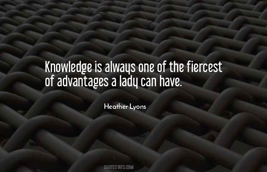 Lady Heather Quotes #1173789