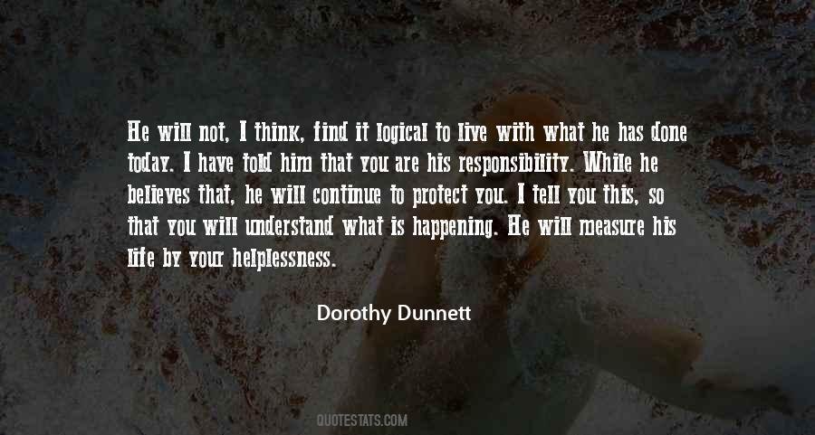 Quotes About Dunnett #134059