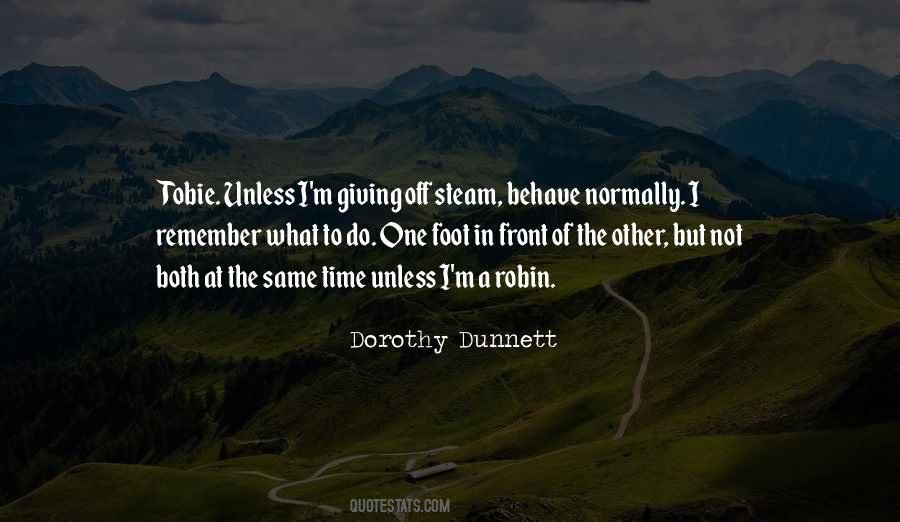 Quotes About Dunnett #206155