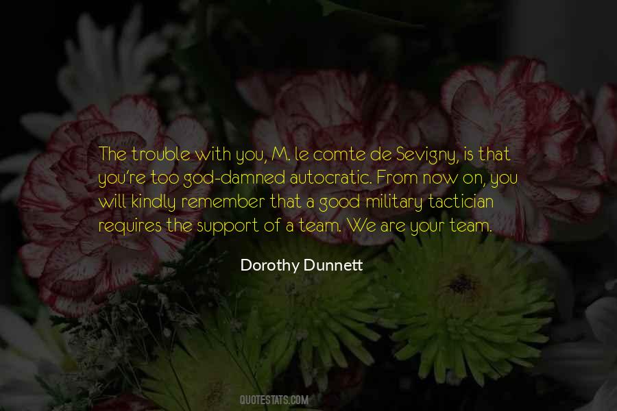 Quotes About Dunnett #552530