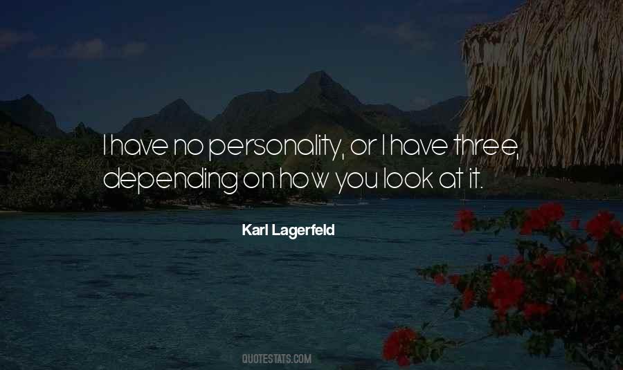 Lagerfeld Quotes #251709