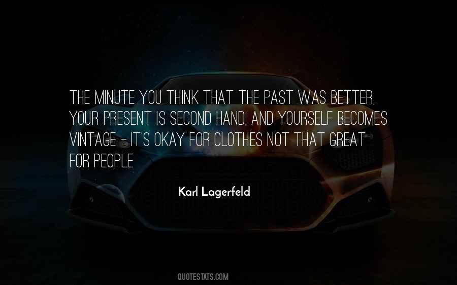 Lagerfeld Quotes #90117