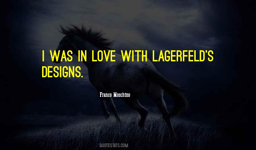 Lagerfeld Quotes #940880