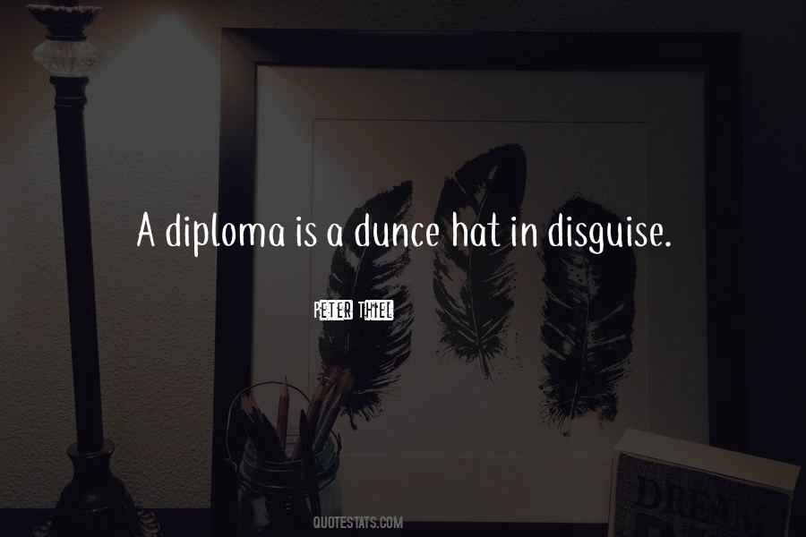 Quotes About Dunce #1464831