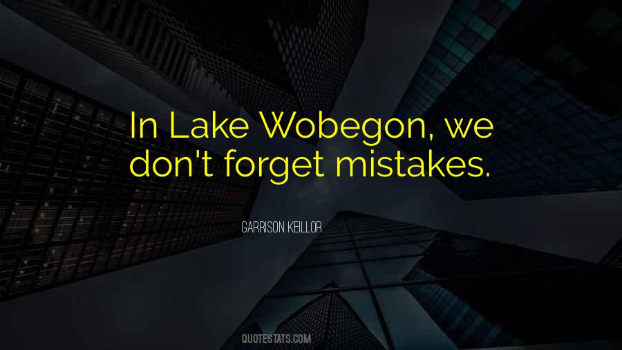 Lake Wobegon Quotes #1651619