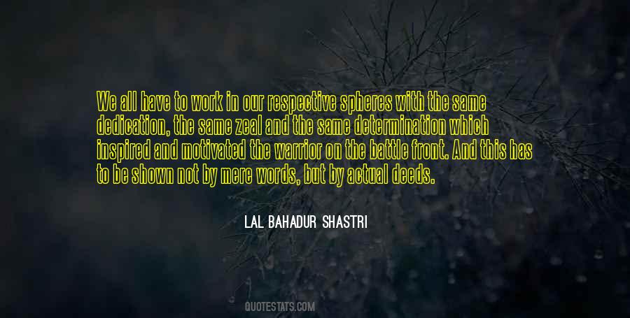 Lal Bahadur Quotes #839654