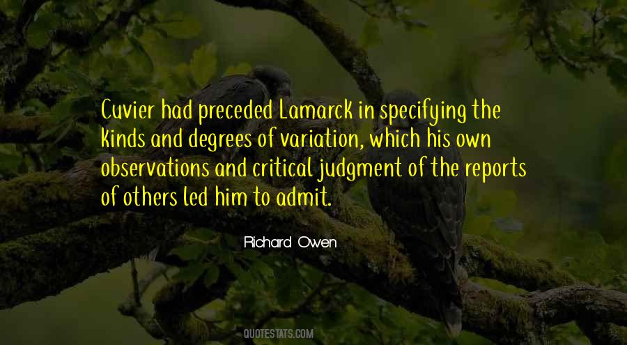 Lamarck Quotes #182175