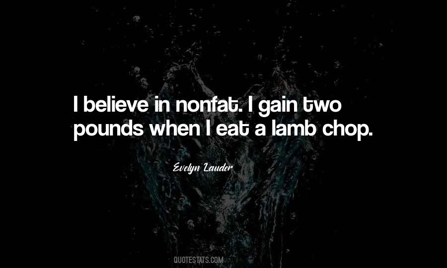 Lamb Chop Quotes #157999