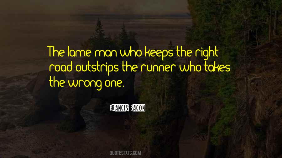 Lame Man Quotes #952601