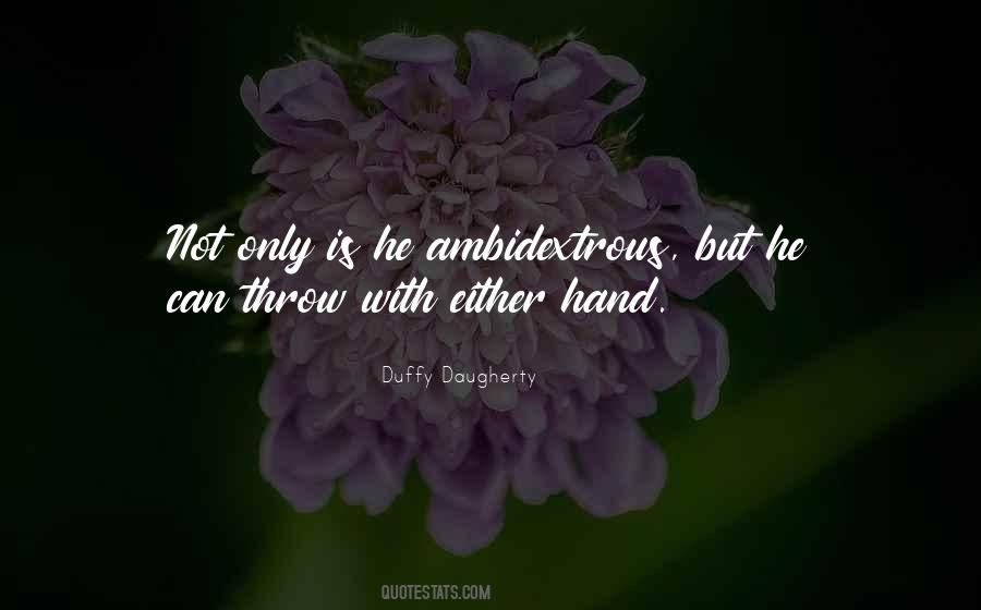 Quotes About Duffy #660790