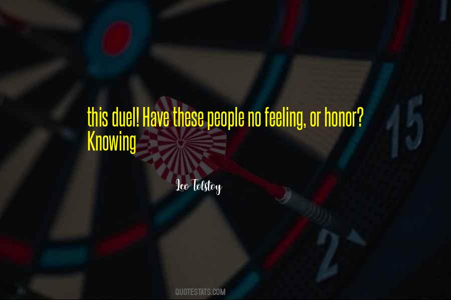 Quotes About Duel #1025500