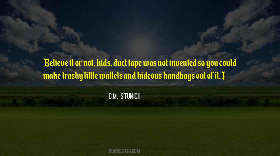 Quotes About Duct #494543