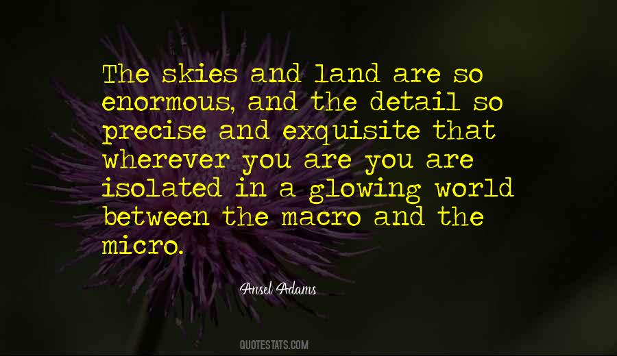 Land And Sky Quotes #1698056