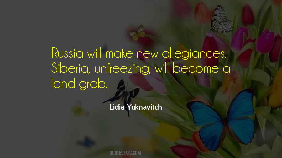 Land Grab Quotes #83440