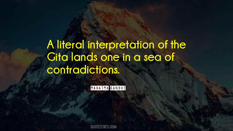 Land Sea Quotes #542270