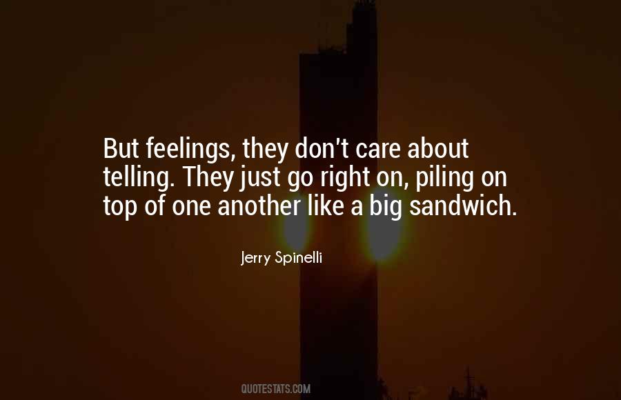 Quotes About Telling Someone You Care #34430