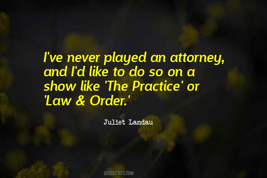 Landau Quotes #1491628