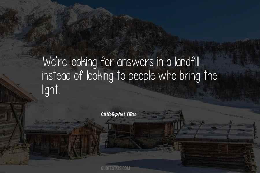 Landfill Quotes #748347